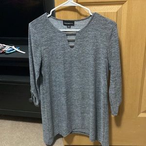 Fortune + Ivy Grey Women’s Top